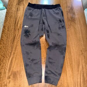 Roark Men’s Run Amok El Morro Fleece Jogger Pants #RP284 Charcoal Gray/Black